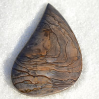 Scenic Blue Biggs Jasper Gemstone Cabochon Hand Crafted By LEXX STONES 46 Carats