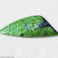 Rare Old Stock Pre-Embargo "Moss In Snow" Burmese Maw Sit Sit Gemstone Cabochon Hand Crafted by LEXX STONES 38 Carats