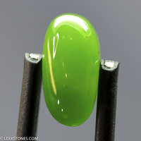 High Grade Siberian Nephrite Jade  Gemstone Cabochon Hand Crafted by LEXX STONES 7 Carats