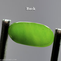 High Grade Siberian Nephrite Jade  Gemstone Cabochon Hand Crafted by LEXX STONES 7 Carats
