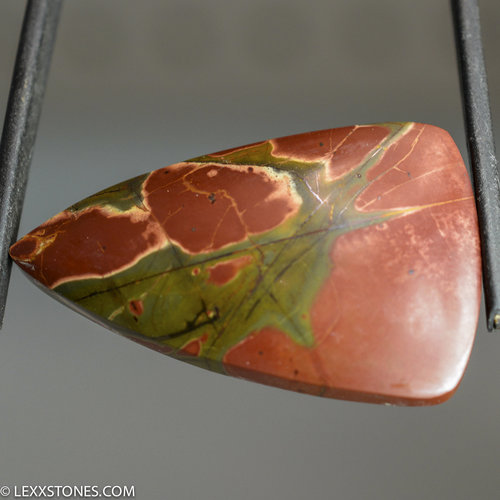 Colorful Cherry Creek Jasper Cabochon Hand Cut And Polished By LEXX STONES 58 Carats