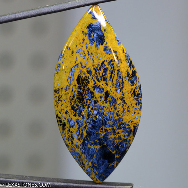 Fiery High Chatoyancy Namibian Pietersite Gemstone Cabochon Hand Crafted By LEXX STONES 53 Carats
