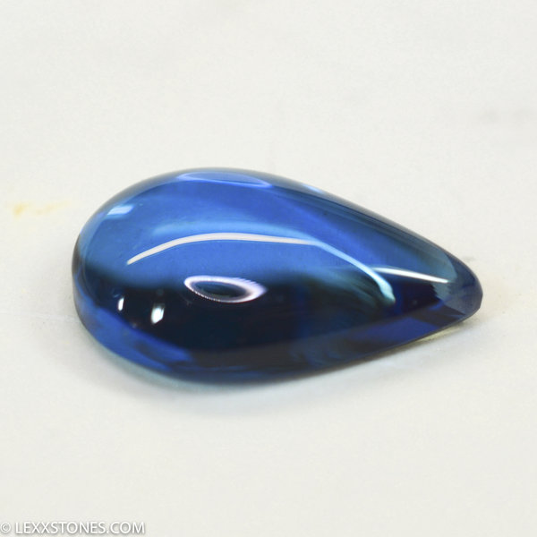 Rare Gem Grade Sapphire Blue Imori Victoria Stone  Cabochon Hand Crafted By LEXX STONES