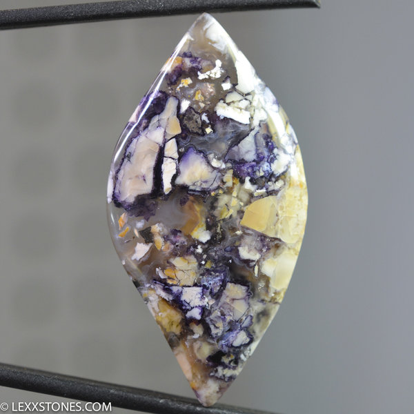 Rare Brecciated Tiffany Stone Gemstone Cabochon Hand Crafted By LEXX STONES 55 Carats